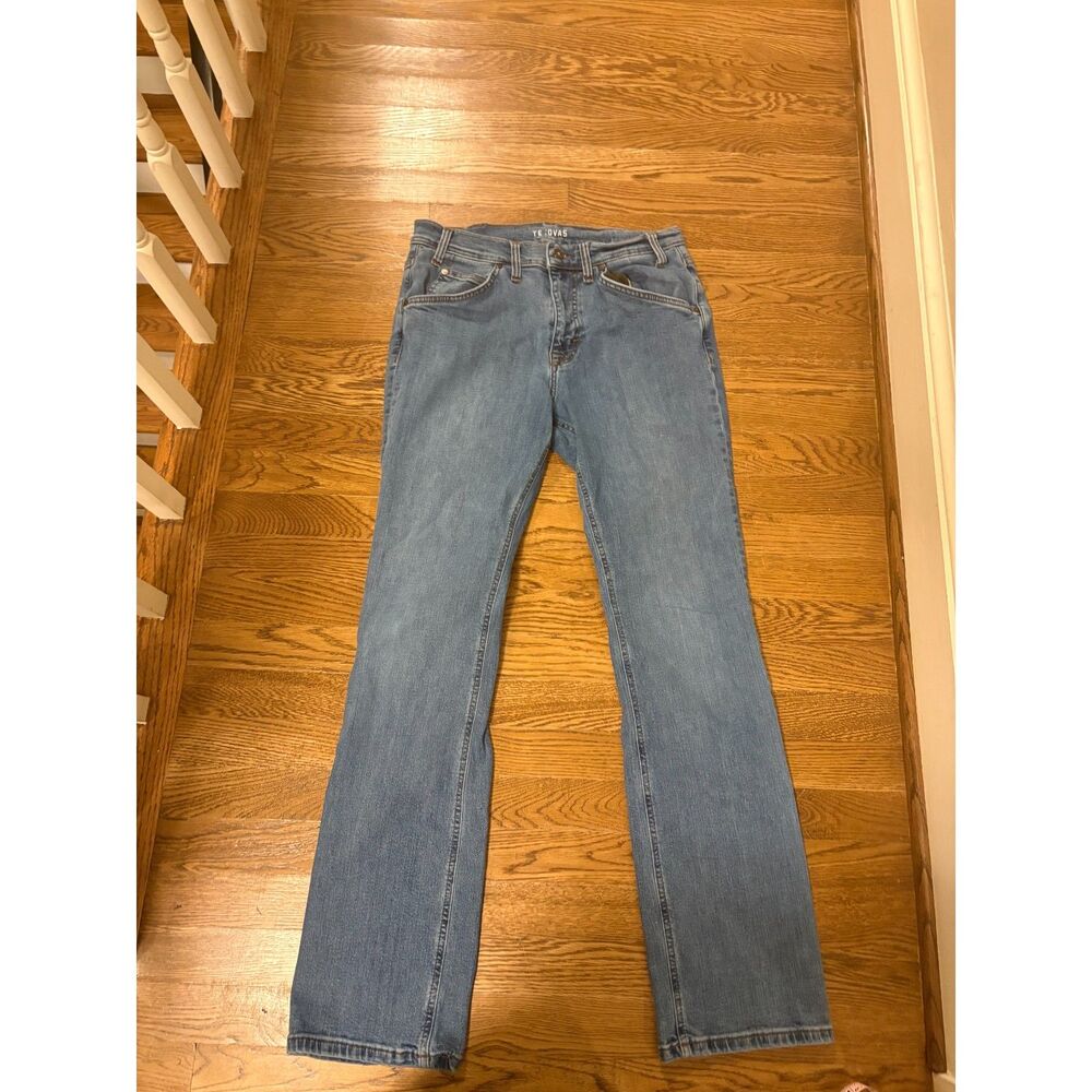 Tecovas Premium Standard Jean Mens 30x32 Light Wash Straight Denim Western